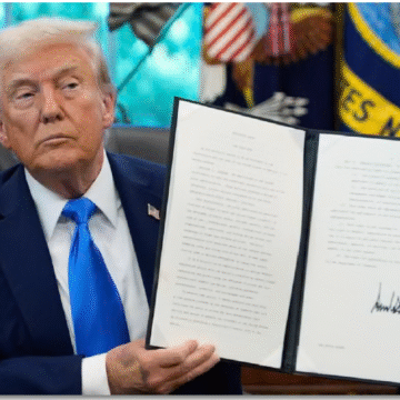 TRUMP’S $100,000 VISA BLAST