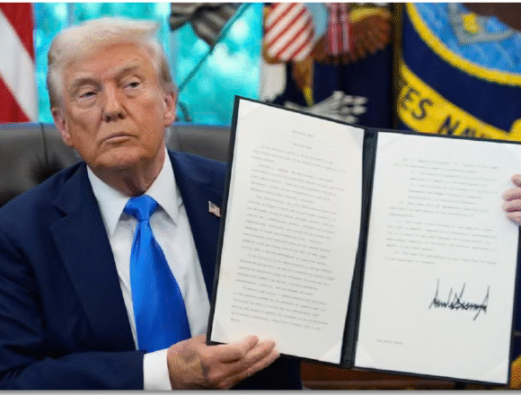 TRUMP’S $100,000 VISA BLAST